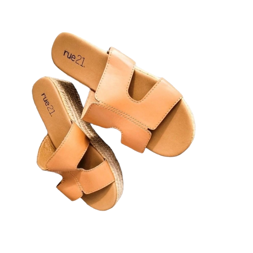 RUE 21 | women's wedge sandals | size 7